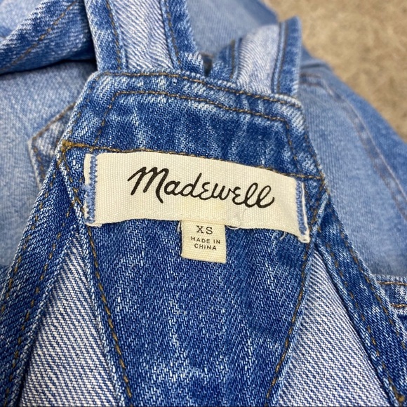 Madewell Adirondack Shortall Raw Hem Overalls - Picture 11 of 11